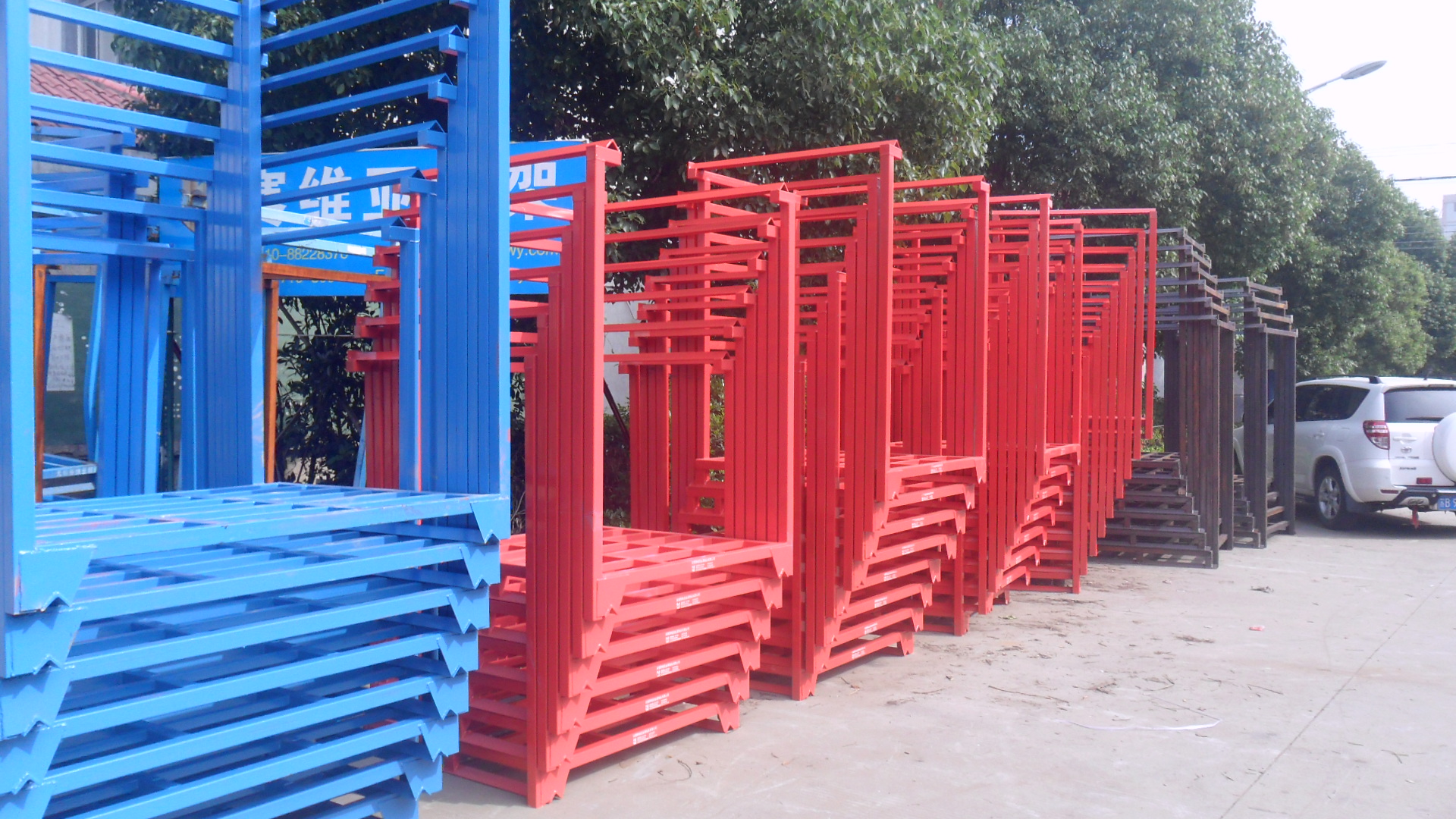 倉儲貨架之堆垛式巧固架，提高倉庫利用率